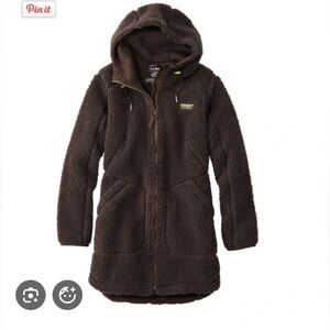 Women’s Mountain Pile Sherpa Fleece Coat